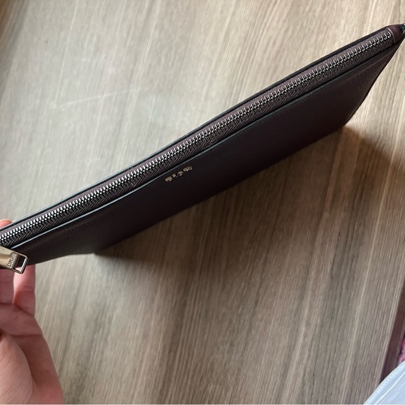 Dior Brown Leather Pouch 2022 - Picture 5 of 11